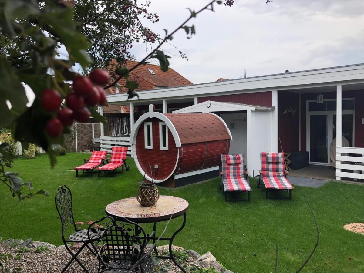 Вилла Ferienhaus-Rotdorn-Haus-Sued Strukkamp auf Fehmarn Экстерьер фото